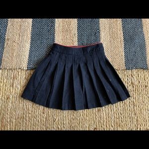 Johnnie b navy and red girls skirt 9-10 Y
